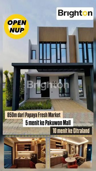 image RUMAH BARU 2 LANTAI MINIMALIS DEKAT PAPAYA+PAKUWON MALL+HR MUHAMMAD (3)