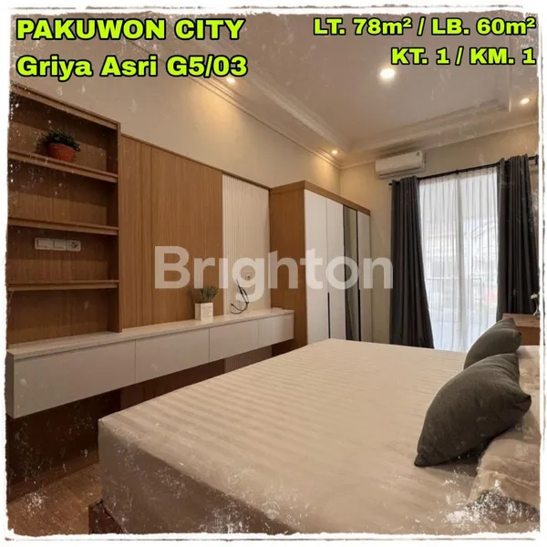 image RUMAH BARU MODERN COMPACT 1 LANTAI DI PAKUWON CITY GRIYA ASRI, SELANGKAH PAKUWON CITY MALL (6)