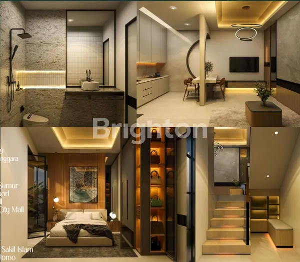 image RUMAH MODERN 4 UNIT JEJER TERBARU CASUAL EKSKLUSIF FASILITAS LENGKAP LINGKUNGAN AMAN PURI MAS (UNIT A DAN B) (3)