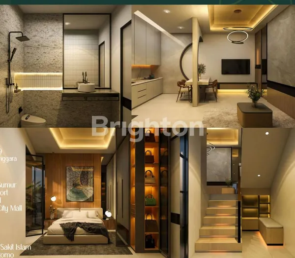 image RUMAH MODERN 4 UNIT JEJER TERBARU CASUAL EKSKLUSIF FASILITAS LENGKAP LINGKUNGAN AMAN PURI MAS (UNIT D) (2)