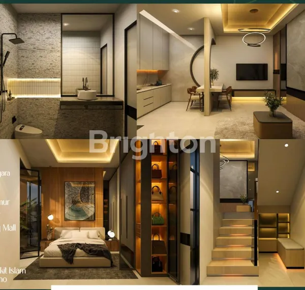 image RUMAH MODERN MINIMALIS 4 UNIT JEJER TERBARU CASUAL EKSKLUSIF FASILITAS LENGKAP LINGKUNGAN AMAN PURI MAS (UNIT D) (2)