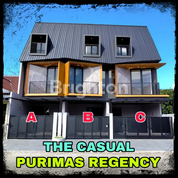 image RUMAH MODERN 4 UNIT JEJER TERBARU CASUAL EKSKLUSIF FASILITAS LENGKAP STRATEGIS PURI MAS (UNIT C HOOK) (2)