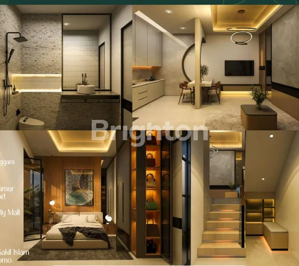 image RUMAH MODERN 4 UNIT JEJER TERBARU CASUAL EKSKLUSIF FASILITAS LENGKAP CLUSTER TERDEPAN PURI MAS (UNIT A DAN B) (3)