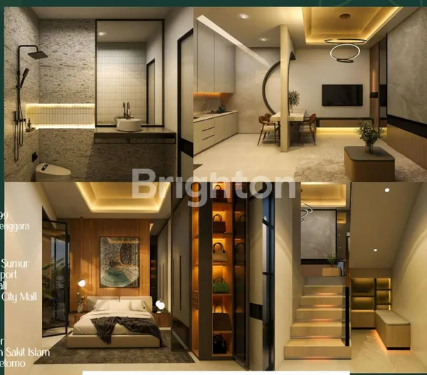 image RUMAH MODERN 4 UNIT JEJER TERBARU CASUAL EKSKLUSIF FASILITAS LENGKAP CLUSTER TERDEPAN PURI MAS (UNIT C HOOK) (3)