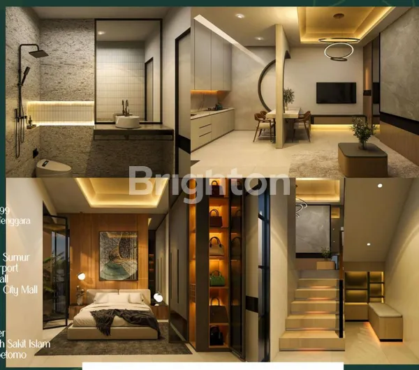 image RUMAH MODERN 4 UNIT JEJER TERBARU CASUAL EKSKLUSIF FASILITAS LENGKAP CLUSTER TERDEPAN PURI MAS (UNIT D) (2)