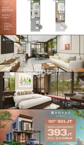 image PARKSERPONG – RUMAH MODERN 3 LANTAI TYPE TREETOPS (4)