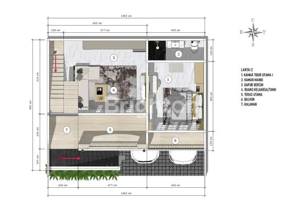 image HUNIAN INDENT MEWAH DAN MODERN DI PUSAT KOTA DENPASAR (8)