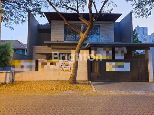 image RUMAH GRESS MINIMALIS LUXURIOUS & HIGH SPEC VILLA BUKIT INDAH SURABAYA BARAT (1)