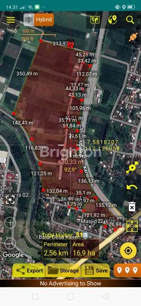 image LAHAN TANAH DI 0 RAYA PANGLIMA SUDIRMAN KAYEN JOMBANG SEBELAH GATE TOLL (1)