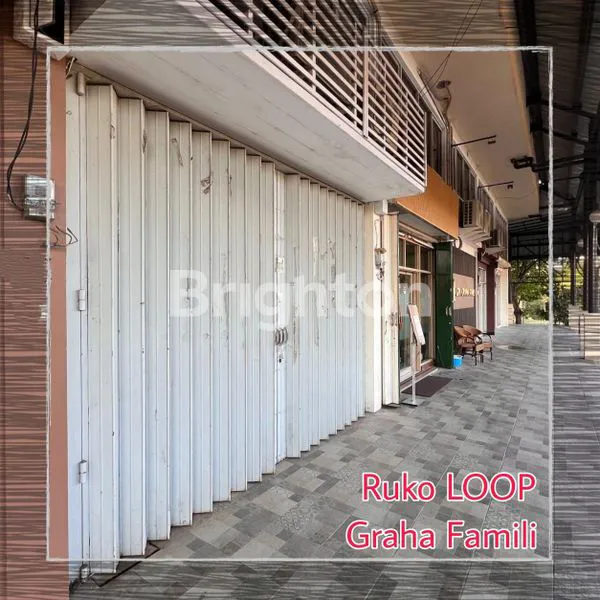 image RUKO LOOP PLAZA GRAHA FAMILI 3 LANTAI SIAP PAKAI - HADAP JALAN (1)
