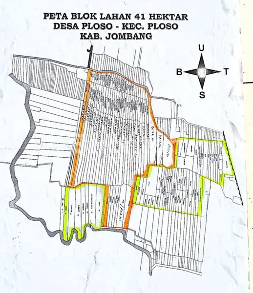 image DIJUAL LAHAN TANAH DI JALAN PROVINSI PLOSO-BABAT - JOMBANG (1)