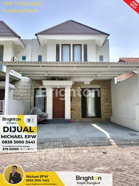 image RUMAH MEWAH 2 LANTAI FULL FURNISHED DI CITRALAND TAMAN PUSPA RAYA (1)