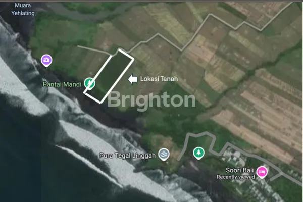 image TANAH 78,5 ARE DI PINGGIR PANTAI (BEACHFRONT), PANTAI KELATING, TABANAN (6)
