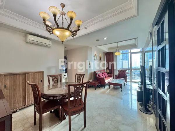 APARTEMEN 3 KAMAR FULL FURNISHED LANTAI 9 BELLAGIO RESIDENCE