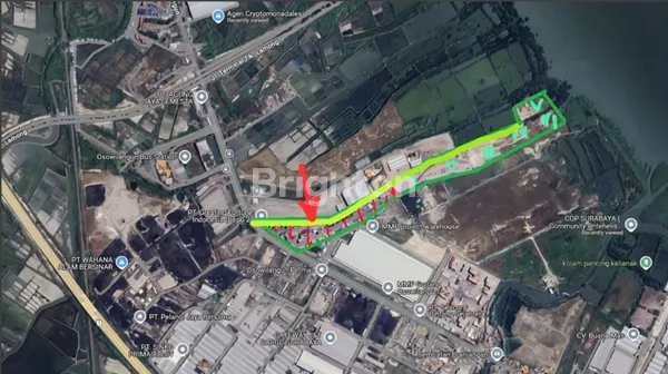 image SEWA LAHAN LOKASI JL TAMBAK OSOWILANGUN  DEKAT PELABUHAN TELUK LAMONG (4)