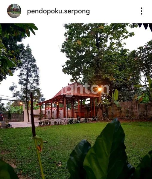 image DIJUAL TANAH LUAS + RUMAH KAYU JATI DI SAMPING BSD (4)