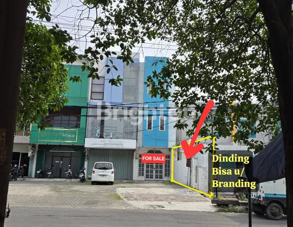 image RUKO RAYA DARMO PERMAI UTARA KONDISI FRESH SUDAH RENOVASI CAT BARU (2)