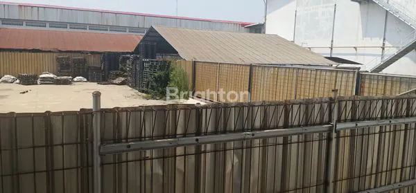 TANAH BEKAS PABRIK RATA SUDAH COR