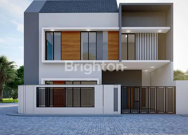 image RUMAH MINIMALIS 2 LANTAI DI PRAPEN INDAH TIMUR, ROW 9M, SHM (3)