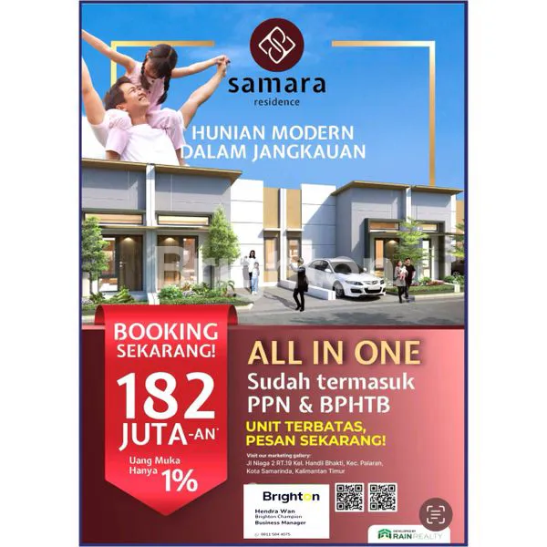 image SAMARA RESIDENCE - RUMAH MODERN SUBSIDI 2KT DI PALARAN, 5 MENIT KE GERBANG TOL & BEBAS BANJIR (1)