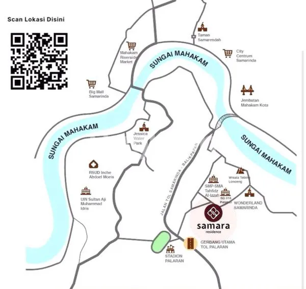image SAMARA RESIDENCE - RUMAH MODERN SUBSIDI 2KT DI PALARAN, 5 MENIT KE GERBANG TOL & BEBAS BANJIR (3)