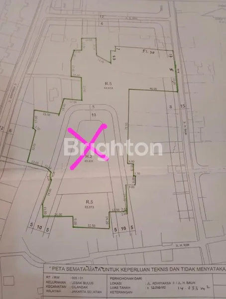 image TANAH KAVLING LEBAK BULUS 1,4 HA DEKAT JALAN UTAMA (3)