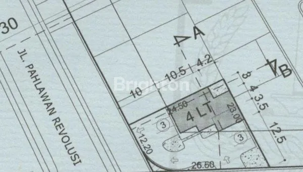 image DIJUAL / DISEWAKAN : GEDUNG 4 LANTAI PREMIUM HOOK DI DUREN SAWIT (PERLU FINISHING) (1)