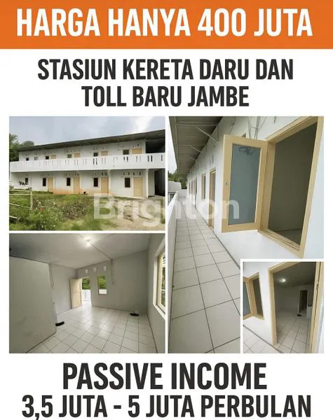 BUTUH UANG DIJUAL RUMAH KONTRAKAN 10 PINTU – JAMBE RANCABUAYA, TIGARAKSA, TANGERANG