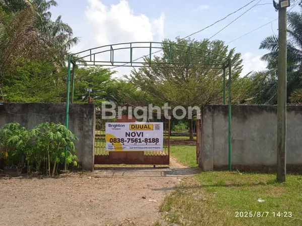 TANAH LUAS 2,1 HA DI BINJAI, 20 MENIT KE TOL, SHM LENGKAP