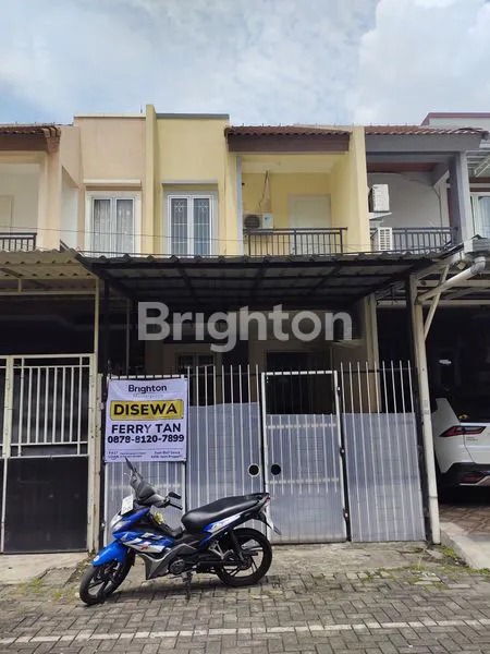 RUMAH NYAMAN 4KT 3KM SEMI-FURNISHED, AKSES MUDAH KE MALL