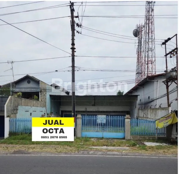 TOKO DAN RUMAH PINGGIR JALAN PALUR