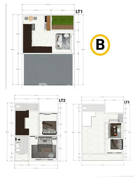 image CLUSTER BARU 3 LANTAI DI HAJI NAWI - 5 MENIT KE PIM & MRT (7)