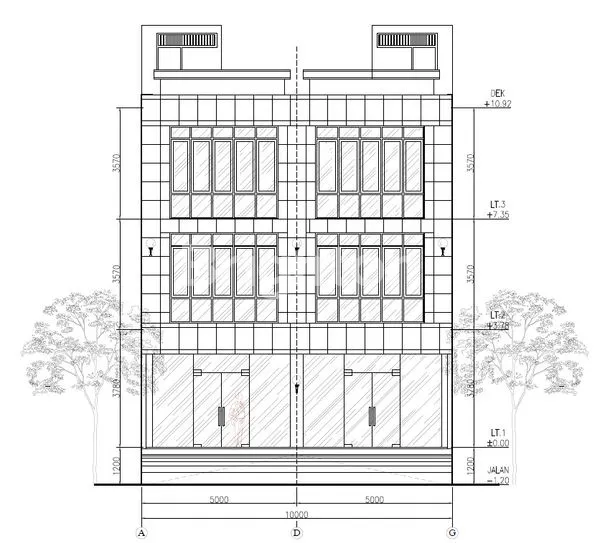 image RUKO 3 LT BARU GRESS NOL JALAN MERR (6)