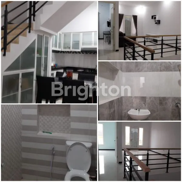 image RUMAH 2 LANTAI FULL FURNISH KECUALI ELEKTRONIK,AC MASUK. SIAP HUNI DENGAN DISAIN MODERN (1)