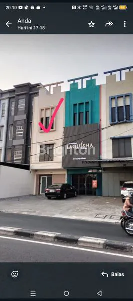 RUKO KOMERSIL 3¾ LANTAI DI POS PENGUMBEN