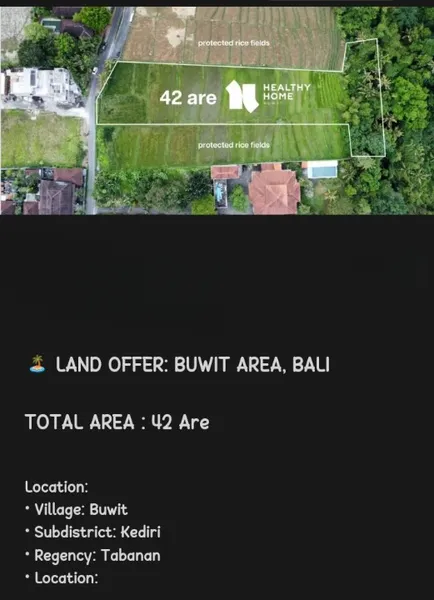 image LEASEHOLD LAND RIVERSIDE AND YELLOW ZONA IN BUWIT -BALI INDONESIA  (2)