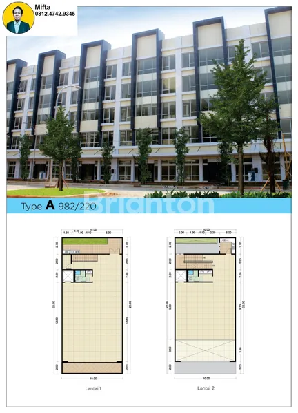 image MURAH DIJUAL RUKO 5,5 LANTAI BONUS LIFT DI MEGA OFFICE PARK HARAPAN INDAH SIAP HUNI STRATEGIS HADAP JALAN FULL BONUS DAN DISKON DP (4)