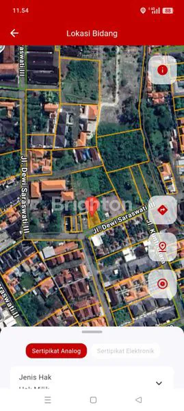 image TANAH DIJUAL SLOT KECIL LANGKA 200 M2 DI SEMINYAK (1)