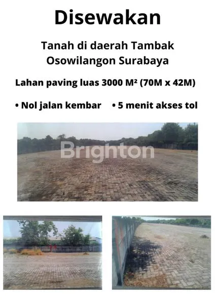 image LAHAN TANAH DISEWAKAN DI 0 JALAN RAYA OSOWILANGON BENOWO SURABAYA (1)