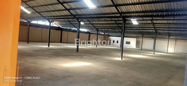 GUDANG SELESAI RENOVASI EX PABRIK FURNITURE , CANGKIRAN, GUNUNGPATI
