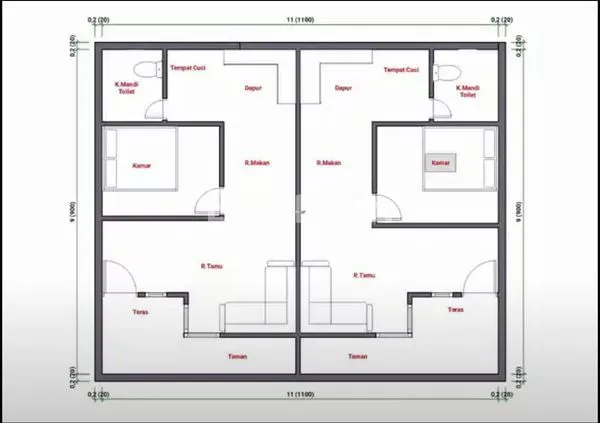 image RUMAH MINIMALIS MODERN SIAP PAKAI KLIPANG SEMARANG TIMUR (2)