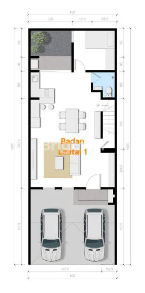 image RUMAH BARU 2 LANTAI, DENGAN LANTAI MEZZANINE (PLAFOND TINGGI), ONE GATE CLUSTER CITRA 2 EXT POS 6. CENGKARENG. JAKARTA BARAT (6)