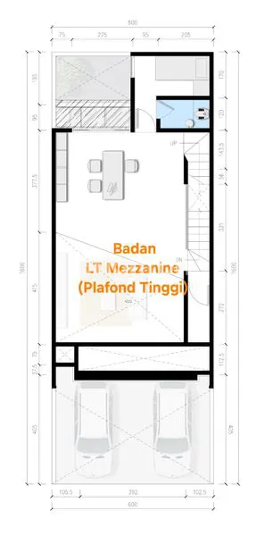image RUMAH BARU 2 LANTAI, DENGAN LANTAI MEZZANINE (PLAFOND TINGGI), ONE GATE CLUSTER CITRA 2 EXT POS 6. CENGKARENG. JAKARTA BARAT (8)