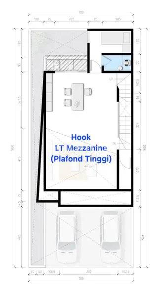 image RUMAH BARU 2 LANTAI, DENGAN LT. MEZZANINE (PLAFOND TINGGI) , ONE GATE CLUSTER CITRA 2 EXT POS 6. CENGKARENG. JAKARTA BARAT (7)
