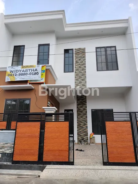 RUMAH DI AMBARAPURA KODAU V JATI MEKAR KOTA BEKASI, SHM, BISA NEGO, 2 LANTAI, LT:82M2, 3 KT, 3 KM, BANGUNAN BARU, LOKASI STRATEGIS, BEBAS BANJIR, HARGA TERJANGKAU