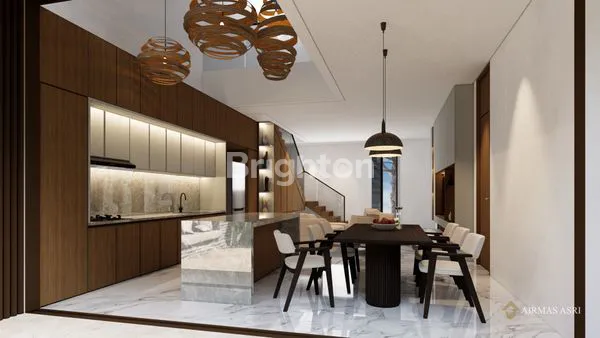 image RUMAH MEWAH 2 LANTAI DI UMALAS, SEMI-FURNISHED, SHM (5)