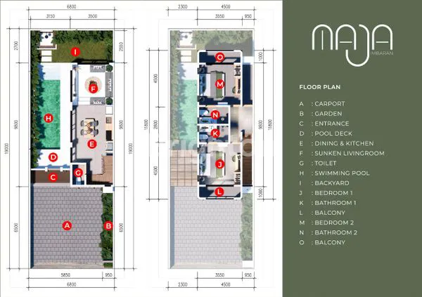 image VILLA MEWAH 2 LANTAI DENGAN KOLAM RENANG DI JIMBARAN BALI (7)