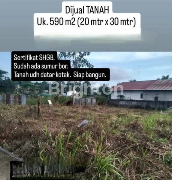 image TANAH DATAR 600M² STRATEGIS DEKAT MT HARYONO, BALIKPAPAN UTARA (1)