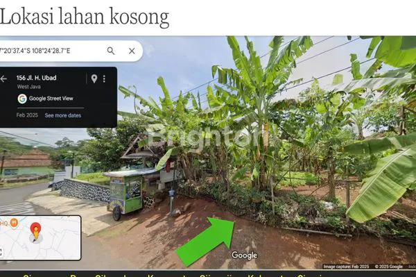 DIJUAL TANAH KOSONG CIAMIS
