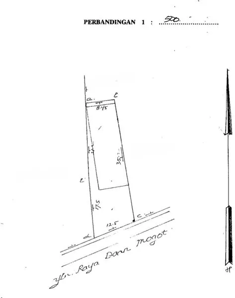 image TANAH KOMERSIAL STRATEGIS PINGGIR JALAN RAYA UTAMA RAME DAAN MOGOT (4)